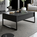 LUXE - ANTHRACITE, BLACK - ANTHRACITE NOIR - TABLE BASSE