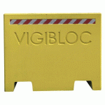 VIGIBLOC BÉTON 160 X 80 X 80 CM - JAUNE 1018
