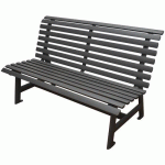 BANC SQUARE 150 CM ALU - GRAPHITE