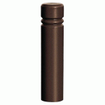 BORNE PROVINCE FIXE Ø 16 CM CITY - ZINC MARRON 8017 - PROCITY