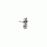 ENSEMBLE SUR PLAQUES TWIST PETIT MODEL CONDAMNATION FINITION CHROMÉ VELOURS - VACHETTE - 069128