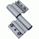 PAUMELLE À CLAMER - PORTE ALU - 5683C - 36X31 MM - ANTHRACITE - MONZA FAPIM