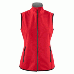 PRINTER ESSENTIALS TRIAL BODYWARMER FEMMES ROUGE - TAILLE XXXL