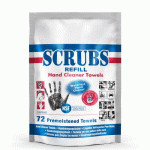 RECHARGE LINGETTES SCRUBS REFILL - CARTON 576 LINGETTES SCRUBS