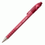 LOT DE 2 - STYLO BILLE PAPER MATE FLEXGRIP ULTRA RÉTRACTABLE POINTE 1 MM - ÉCRITURE MOYENNE ROUGE