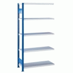 SUIVANT EASY-FIX DOUBLE FACE 2000X1000X400 BLEU GRIS - SCHULTE LAGERTECHNIK