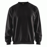 SWEAT COL ROND NOIR TAILLE XS - BLAKLADER
