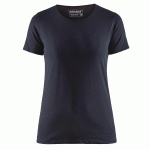 T-SHIRT FEMME GRIS FONCÉ TAILLE XXL - 330410299800XXL - MANUTAN COLLECTIVITÉS