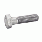 VIS À MÉTAUX TÊTE HEXAGONALE INOX A2 CLASSE 8.8 DIN 931 FILETAGE PARTIEL 12X140 BOÎTE DE 25 - ACTON - 6210212X140