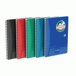 CAHIER OXFORD OCEANIS INTEGRALE 148X210 180P Q5/5 ASSORTI