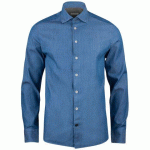 J.HARVEST & FROST INDIGO BOW 130 CHEMISE REGULAR FIT HOMMES INDIGO - TAILLE XL