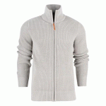 JAMES HARVEST BROCKWAY PULL-OVER HOMMES GRIS MÉLANGE - TAILLE XS