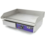 KUKOO PLANCHA PLAQUE DE CUISSON GRILL ELECTRIQUE PROFESSIONNELLE EN ACIER INOXYDABLE DE 50CM - GREY