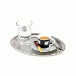 PLATEAU APS -KAFFEEHAUS- 26, 5 X 19 CM, HAUTEUR : 1 CM, OVALE