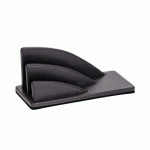 QUO VADIS - TRIEUR À COURRIER - SATINY - NOIR - 23,5 X 10,5 X 10,5 CM - CUIR PLEINE FLEUR DE VACHETTE