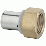 RACCORD PER À SERTIR DIAMÈTRE 16 MM FIXE À VISSER F15X21 BRICOZOR