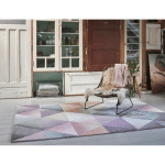 TAPIS SCANDINAVE INTÉRIEUR GÉOMÉTRIQUE LIGHTHOUSE WECON HOME ROSE 133X200 - ROSE