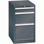 ARMOIRE NOIR 411X572X700 AVEC 3 TIR. 75KG _ 78.418.060 - LISTA