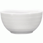 BOLS PETIT DÉJEUNER EN PORCELAINE BLANCHE INTENZZO Ø 110 MM - LOT DE 6