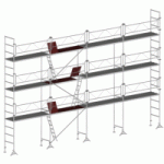 ÉCHAFAUDAGE DE MAÇON VITO-49 - LOT DE 104 M2