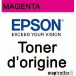 EPSON - 0475 - TONER MAGENTA - PRODUIT D'ORIGINE - 14 000 PAGES - C13S050475