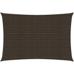HOMMOO - VOILE D'OMBRAGE 160 G/M² MARRON 2X4,5 M PEHD