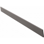 PLINTHE POUR RECEVEUR DE DOUCHE POALGI GRIS CONCRET, L.15 X L.140 CM, FINITION SABLE