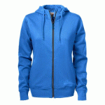 PRINTER ESSENTIALS OVERHEAD SWEATSHIRT FULLZIP FEMMES BLEU OCEAN - TAILLE XXXL