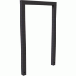 ARCEAU VÉLOS TUBE CARRÉ AVEC REVÊTEMENT - 750MM - SCHAKE