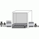 ARMOIRE SÉCURITÉ UB-S-90 UB90.060.059.UL.S BLANC - MANUTAN COLLECTIVITÉS