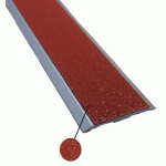 NEZ DE MARCHE PLAT ANTIDÉRAPANT À VISSER 15 M X 41 MM ROUGE - WATTELEZ