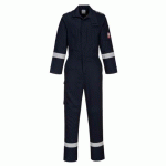 PORTWEST FR502 COMBINAISON LÉGÈRE BIZFLAME PLUS MARINE - TAILLE L - STANDARD