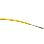 FIL ÉLECTRIQUE RS PRO BS4808 0,5 MM² 20 AWG, 1 KV C.A., PVC JAUNE, 100M ( PRIX POUR BOBINE DE 100 )