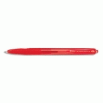 STYLO BILLE PILOT SUPER GRIP G - RETRACTABLE - POINTE FINE - ENCRE ROUGE