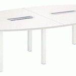 TABLE DE RÉUNION MODULAIRE BLANC EXPRIM - BLANC