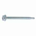VIS AUTO-PERCEUSE TÊTE HEXAGONALE AVEC EMBASE ZINGUÉ DIN 7504-K 6,3X22 BOÎTE DE 250 - ULTIMA - 15563220