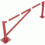 BARRIÈRE À BÉTONNER AVEC SERRURE PROFILÉE À PISTONS-2500 MM - SCHAKE