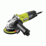 MEULEUSE D’ANGLE 800W Ø125 MM + 5 DISQUES À ÉBARBER ET 1 DISQUE DIAMANT - RAG800-125TA6 RYOBI