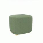 POUF CADEO - VERT CHINÉ