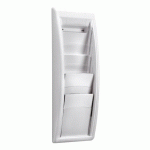 PRÉSENTOIR MURAL QUICK FIT 5 CASES JUSQU