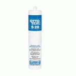 SILICONES ACÉTIQUES POUR LES AQUARIUMS ET BRIQUES DE VERRE OTTOSEAL S28