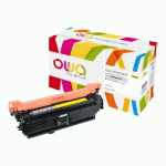 TONER REMANUFACTURÉ OWA - STANDARD - JAUNE - POUR HP CE402A