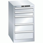 ARMOIRE GRIS CLAIR 411X572X700 AVEC 5 TIR. 75KG _ 78.420.020 - LISTA