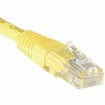 CORDON RJ45 CATÉGORIE 6 U/UTP JAUNE - 25 M - CUC