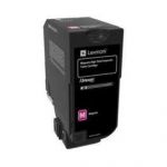 LEXMARK - 74C2HME - TONER MAGENTA - PRODUIT D'ORIGINE - 12 000 PAGES