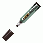 MARQUEUR PERMANENT BIC ONYX MARKET MINI POINTE BISEAUTÉE DE 2,7 À 6,2 MM NOIR