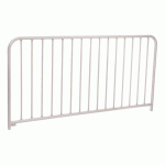 BARRIÈRE À BARREAUX 2 M - GALVA GRIS 7044 - PROCITY
