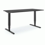 BUREAU RÉGLABLE EN HAUTEUR STEELFORCE PRO 400 - NOIR - NOIR - ACTIFORCE