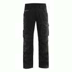 PANTALON DE TRAVAIL SERVICES STRETCH NOIR/GRIS FONCÉ TAILLE 56C - BLAKLADER