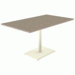 TABLE MENORCA 140X80 T6 ÉP 24MM STR ALAIS CHÊNE B. CAPP/1013 - MOBIDECOR